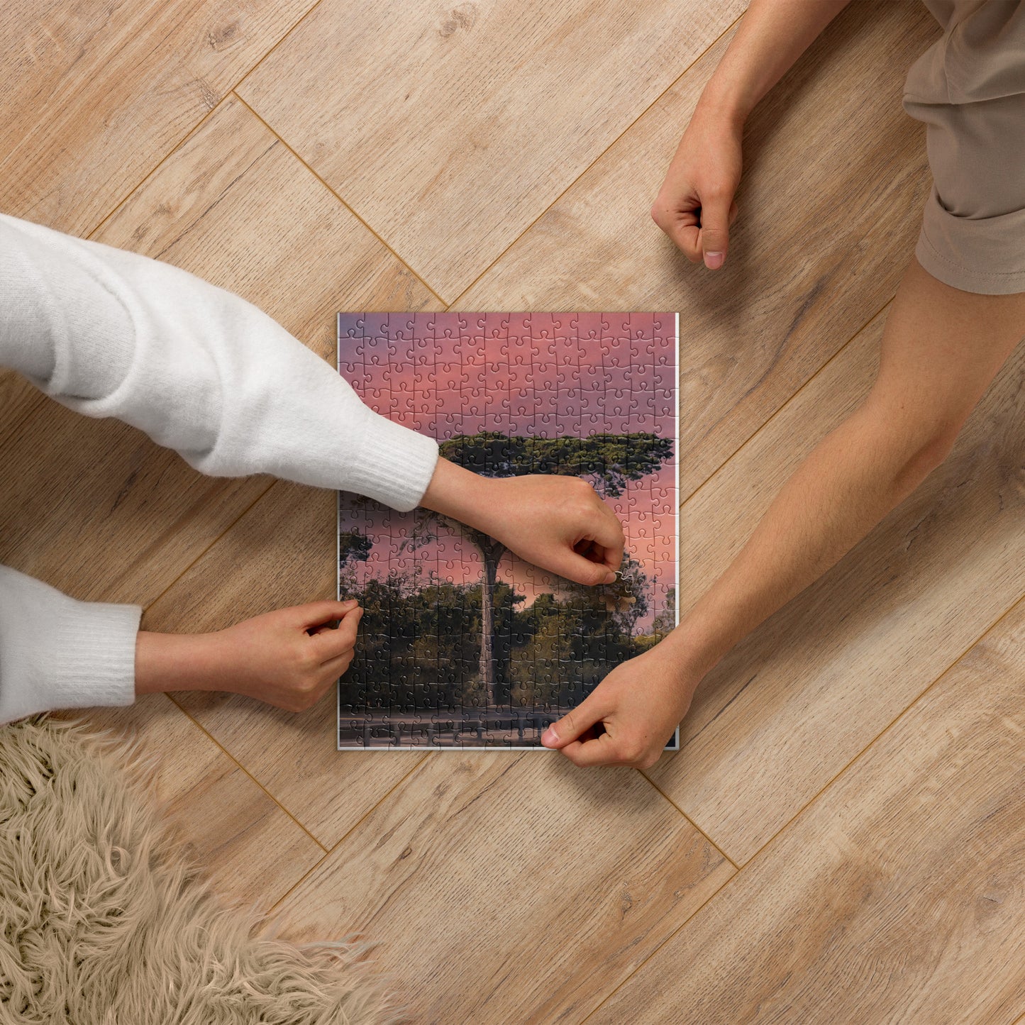 The Montecito Cypress Jigsaw puzzle
