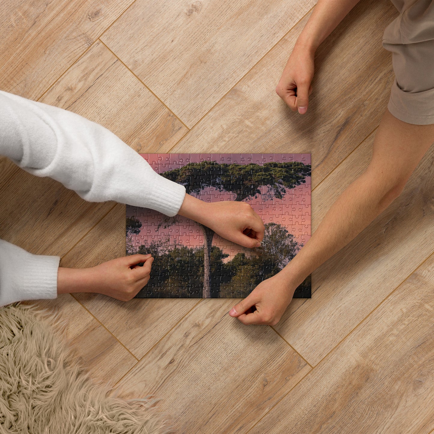 Montecito Cypress Tree Jigsaw puzzle