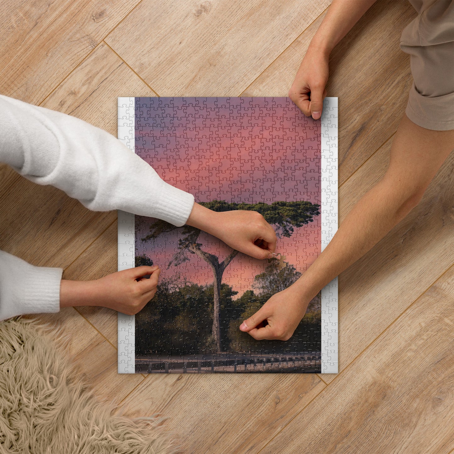 The Montecito Cypress Jigsaw puzzle