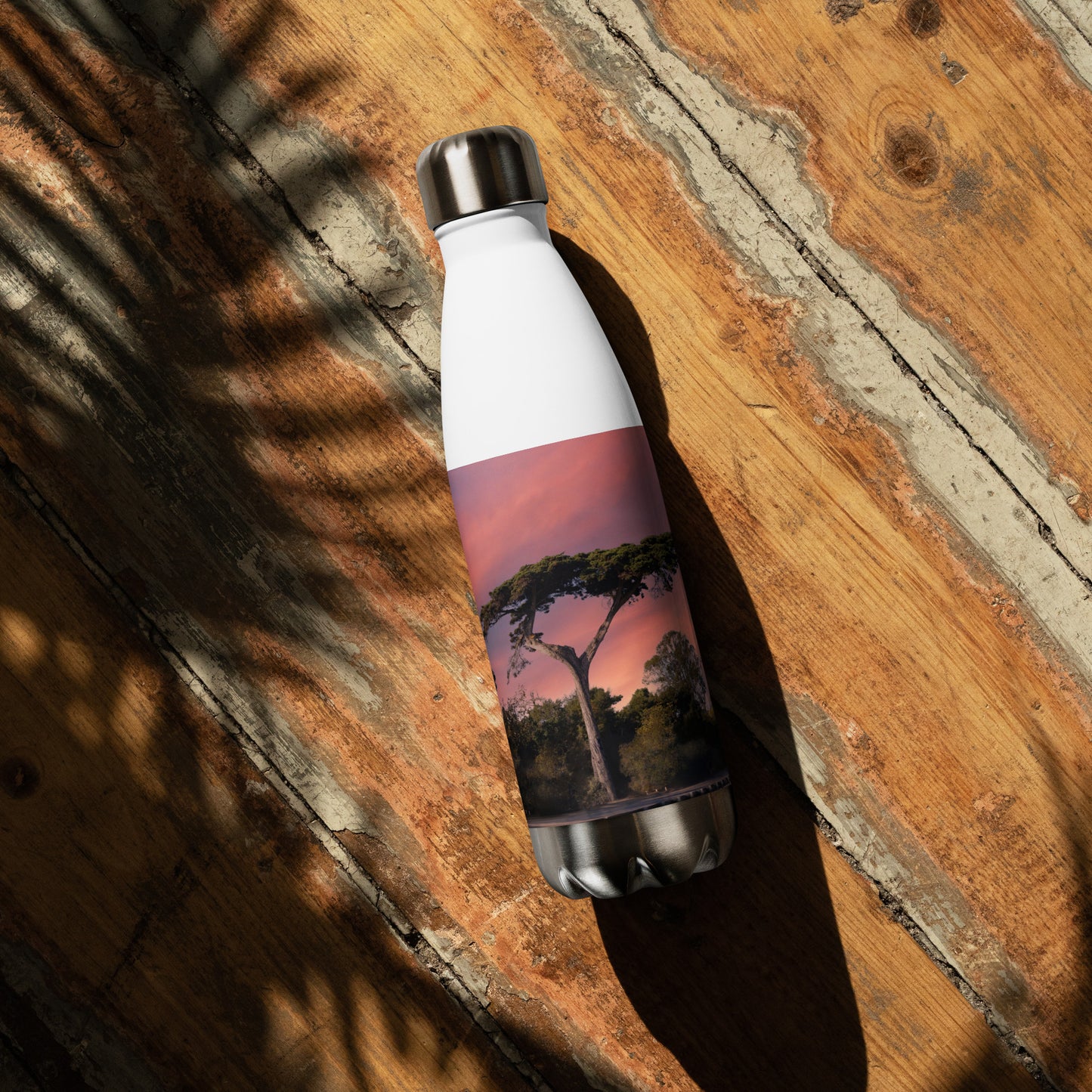 Montecito Cypress Tree Stainless steel water bottle