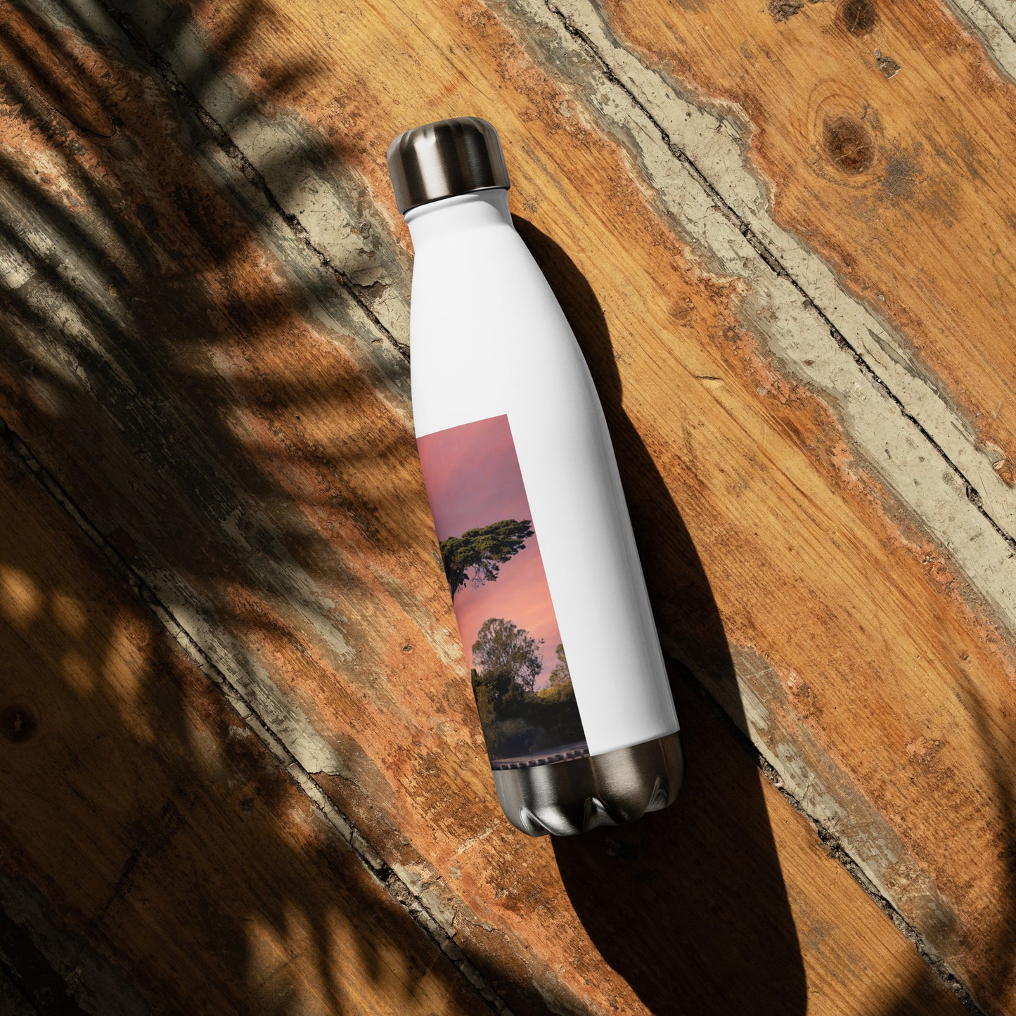 Montecito Cypress Tree Stainless steel water bottle